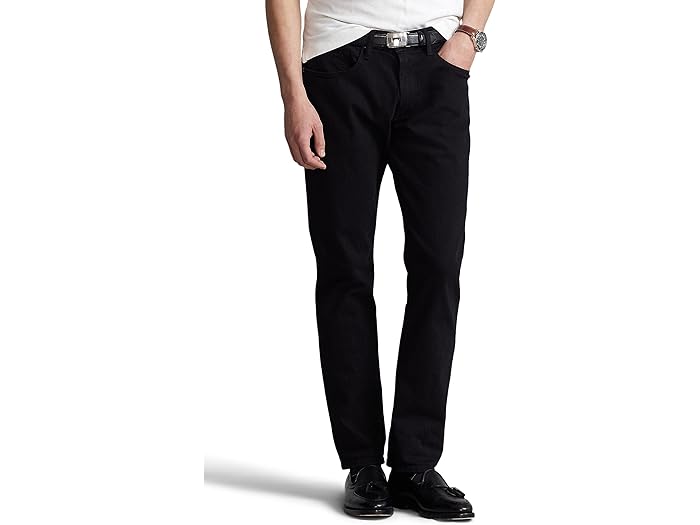 (取寄) ラルフローレン メンズ ハンプトン リラックスド-フィット ストレート フィット ジーンズ Polo Ralph Lauren men Hampton Relaxed Straight Fit Jeans Hudson Black
