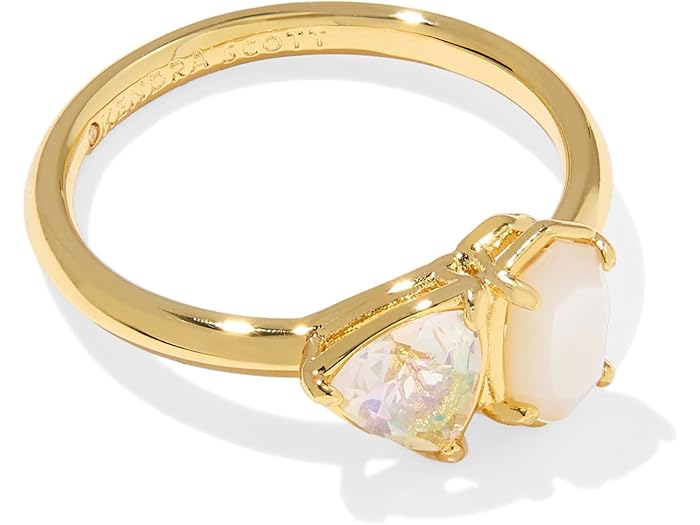 (取寄) ケンドラスコット レディース テータム バンド リング Kendra Scott women Tatum Band Ring Gold Neutral Mix 16,264円