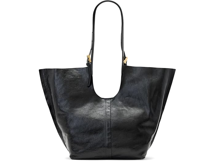 (取寄) オールセインツ レディース アランタ シャイン イースト/ウエスト トート AllSaints women Ara Shine East/West Tote Black