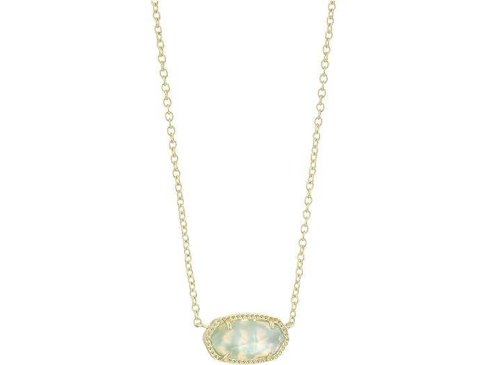 (取寄) ケンドラスコット レディース イライザ バースストーン ネックレス Kendra Scott women Elisa Birthstone Necklace March/Gold/Light Blue Illusion