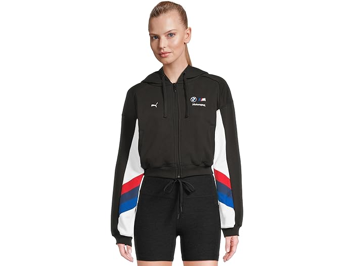 (取寄) プーマ レディース BMW M モータースポーツ スウェット ジャケット PUMA women Bmw M Motorsport Sweat Jacket Puma Black