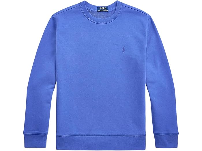 (取寄) ラルフローレン キッズ ボーイズ フレンチ テリー スウェットシャツ (ビッグ キッド) Polo Ralph Lauren Kids boys French Terry Sweatshirt (Big Kid) Maidstone Blue