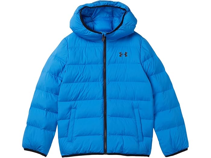 (取寄) アンダーアーマー キッズ ボーイズ プロント パファー ジャケット (ビッグ キッド) Under Armour Kids boys Pronto Puffer Jacket (Big Kid) Blue Atlantis