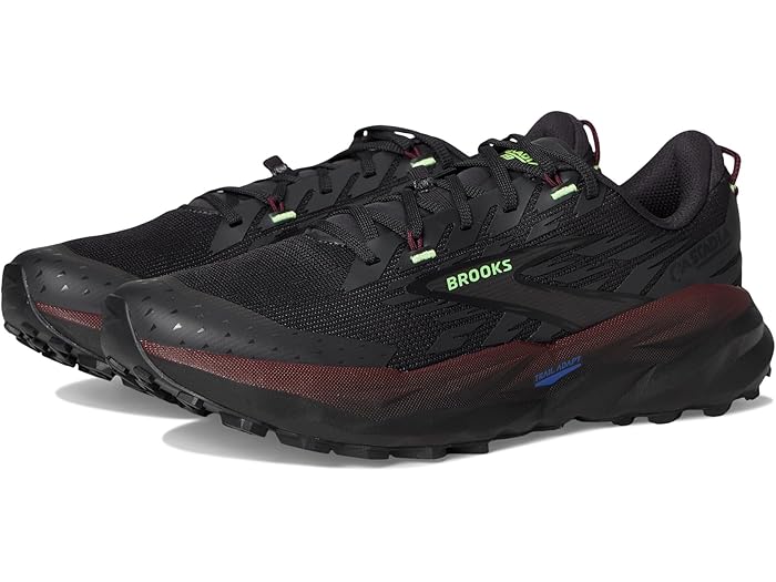 (取寄) ブルックス メンズ カスケーディア 19 Brooks men Cascadia 19 Phantom/Rum Raisin/Green