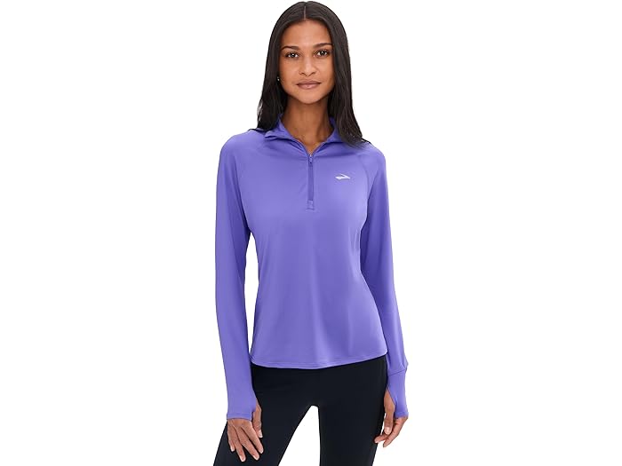 (取寄) ブルックス レディース ダッシュ 1/2 ジップ 3.0 Brooks women Dash 1/2 Zip 3.0 Violet