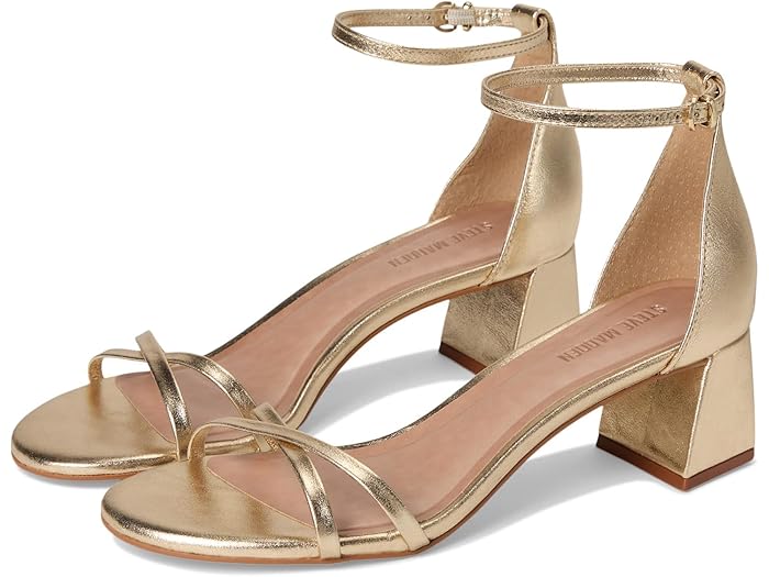 (取寄) スティーブマデン レディース ラエ Steve Madden women Rae Gold Leather
