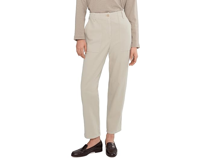 (取寄) アイリーン フィッシャー レディース ガーメント ダイ ユーティリティ コットン テーパード アンクル パンツ Eileen Fisher women Garment Dyed Utility Cotton Tapered Ankle Pants Papyrus