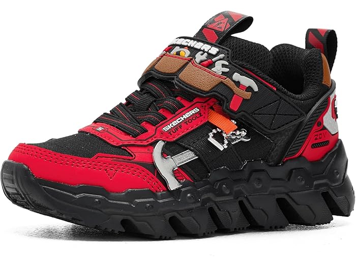 (取寄) スケッチャーズ キッズ ボーイズ (リトル キッド/ビッグ キッド) SKECHERS KIDS boys Mega-Flex Lite-Tuff 402130L (Little Kid/Big Kid) Red/Black