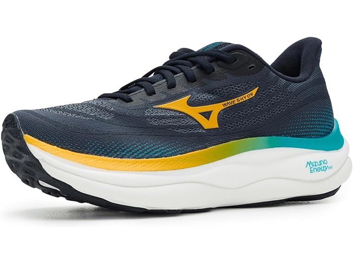 (取寄) ミズノ メンズ ウェーブ スカイ 9 Mizuno men Wave Sky 9 Baritone Blue/Citrus
