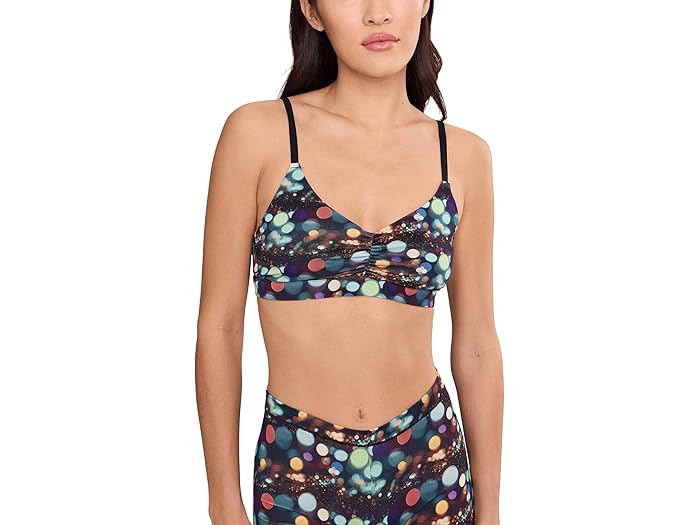 (取寄) ミーアンディーズ レディース フィール フリー ルーシュド ブラレット MeUndies women Feel Free Ruched Bralette Party Girl