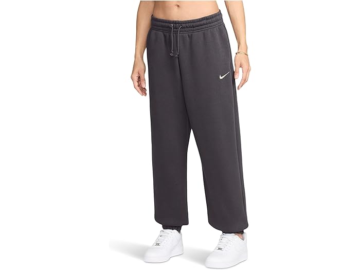 (取寄) ナイキ レディース スポーツウェア フェニックス フリース ハイウエスト オーバーサイズ スウェットパンツ Nike women Sportswear Phoenix Fleece High-Waisted Oversized Sweatpants Thunder Grey/Sail 18,265円