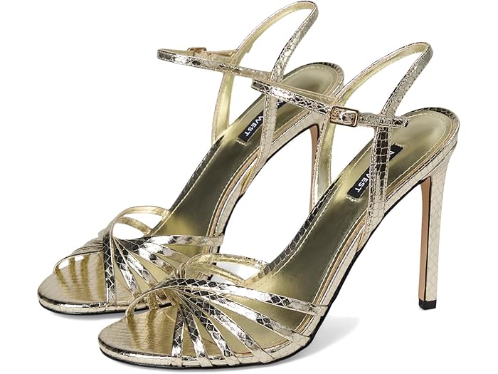(取寄) ナインウエスト レディース Nine West women Meripen Gold Snake 710