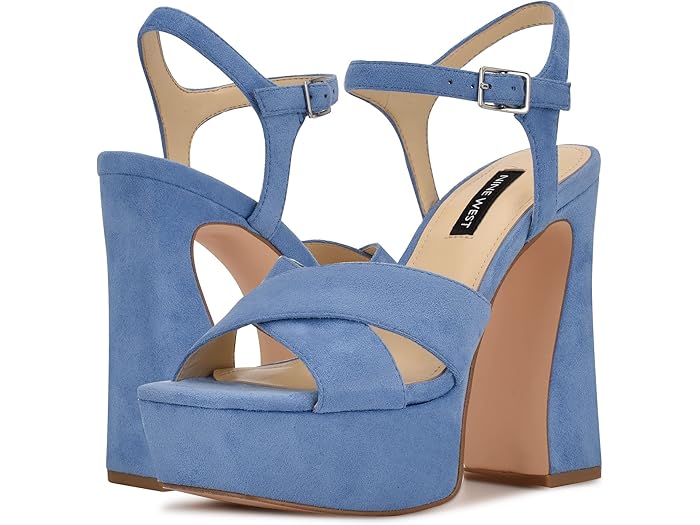(取寄) ナインウエスト レディース グローズ 2 Nine West women Glows 2 Medium Blue Suede