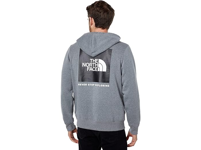 (取寄) ノースフェイス メンズ ボックス NSE プルオーバー ブーディ The North Face men Box NSE Pullover Hoodie TNF Medium Grey Heather/TNF Black