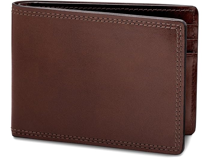 (取寄) ボスカ メンズ ドルチェ コレクション - スモール バイフォールド ウォレット Bosca men Dolce Collection - Small Bifold Wallet Dark Brown