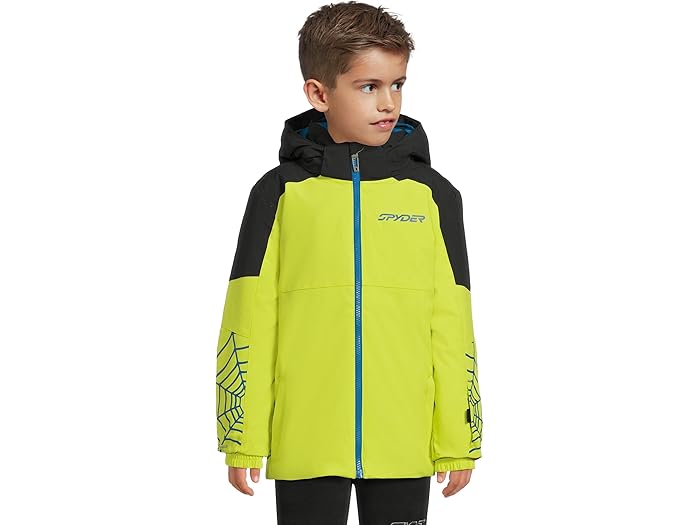 (取寄) スパイダー キッズ ボーイズ チャレンジャー ジャケット (トドラー/リトル キッド) Spyder Kids boys Challenger Jacket (Toddler/Little Kid) Lime