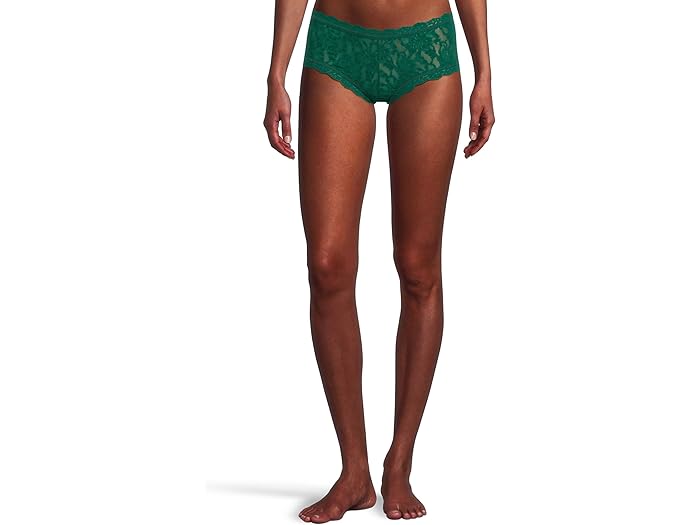 (取寄) ハンキー パンキー レディース シグニチャー レース ボーイショーツ Hanky Panky women Signature Lace Boyshort Spruce 9,003円