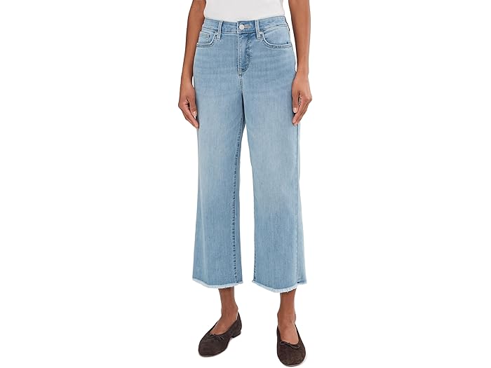 (取寄) エヌワイディージェイ レディース ココ リラックスド-フィット ワイド レッグ クロップ ジーンズ NYDJ women Coco Relaxed Wide Leg Crop Jeans Heritage Glow