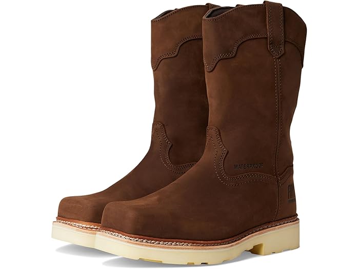 (取寄) フライ メンズ ザ ウェリントン ワーク ブーツ Frye men The Safety-Crafted Wellington Work Boots Dark Brown 40,606円