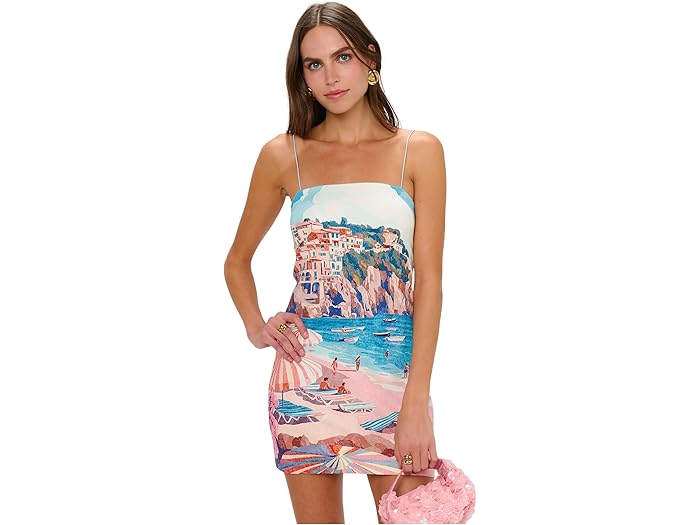 (取寄) ショウ ミー ユア ムームー レディース ミニ ドレス Show Me Your Mumu women Pto Mini Dress Oasis Beach Club