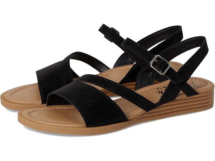 (取寄) ブローフィッシュ マリブ レディース アロー ストラップ サンダル Blowfish Malibu women Arrow Strappy Sandals Black Nubuck 16,553円