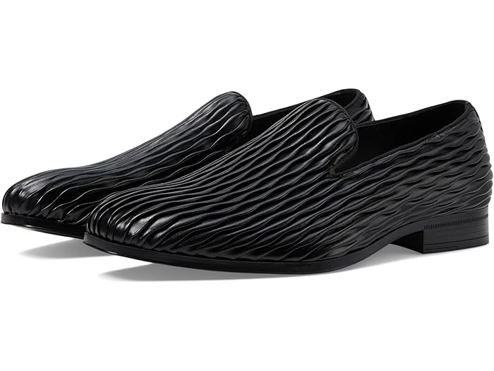 (取寄) ステイシー アダムス メンズ スリッポン Stacy Adams men Seismith Slip-On Black