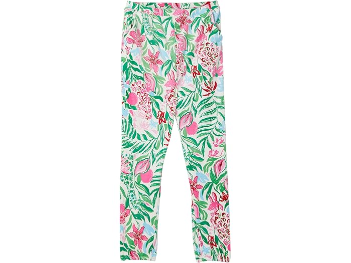 (取寄) リリー ピュリッツァー キッズ ガールズ ミニ マリー ベロア パンツ (トドラー/リトル キッズ/ビッグ キッズ) Lilly Pulitzer Kids girls Mini Mallie Velour Pants (Toddler/Little Kids/Big Kids) Multi Glowing Gardens