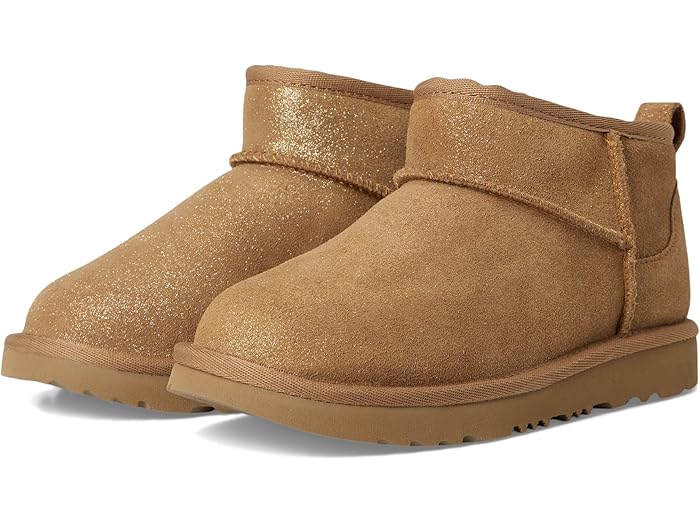 (取寄) アグ キッズ キッズ クラシック ウルトラ ミニ ダズル (リトル キッド/ビッグ キッド) UGG Kids kids Classic Ultra Mini Dazzle (Little Kid/Big Kid) Chestnut
