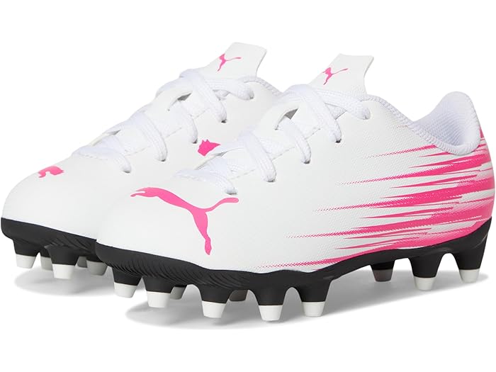 (取寄) プーマ キッズ アッタカント アーティフィシャル グランド サッカー クリーツ (トドラー/リトル キッド/ビッグ キッド) PUMA Kids Attacanto Firm, Artificial Ground Soccer Cleats (Toddler/Little Kid/Big Kid) White/Ravish