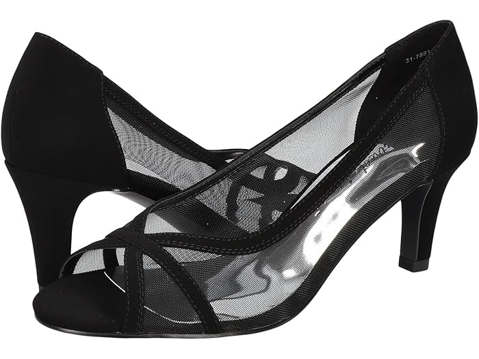 (取寄) イージーストリート レディース ピカブー Easy Street women Picaboo Black Suede