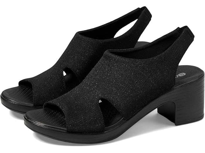 (取寄) ライフストライド レディース エデン ストラップ サンダル LifeStride women Eden Strappy Sandals Black Fabric
