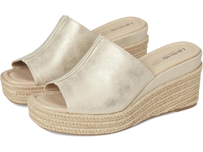 (取寄) ライフストライド レディース ハウテ LifeStride women Haute Platino Gold