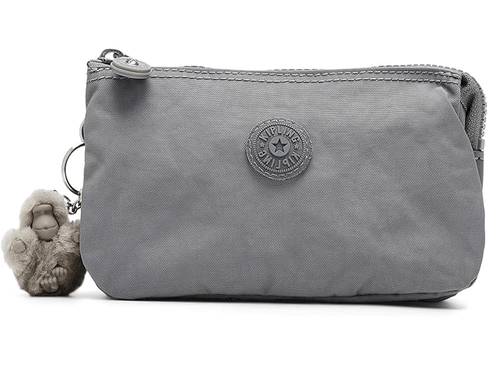(取寄) キプリング レディース クリエイティビティ ラージ ポーチ Kipling women Creativity Large Pouch Inviting Grey