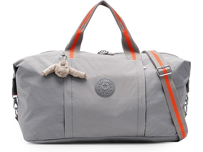 (取寄) キプリング レディース ボーリ ダッフル バッグ Kipling women Bori Duffel Bag Inviting Grey