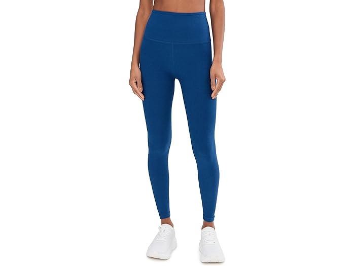 (取寄) ビヨンドヨガ レディース スペースダイ コート イン ザ ミディ ハイウエスト レギンス Beyond Yoga women Spacedye Caught In The Midi High-Waisted Legging Marine Blue Heather