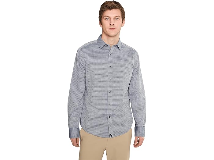 (取寄) アンタックイット メンズ リンクル-フリー シャツ UNTUCKit men Wrinkle-free Daltrey Shirt Grey