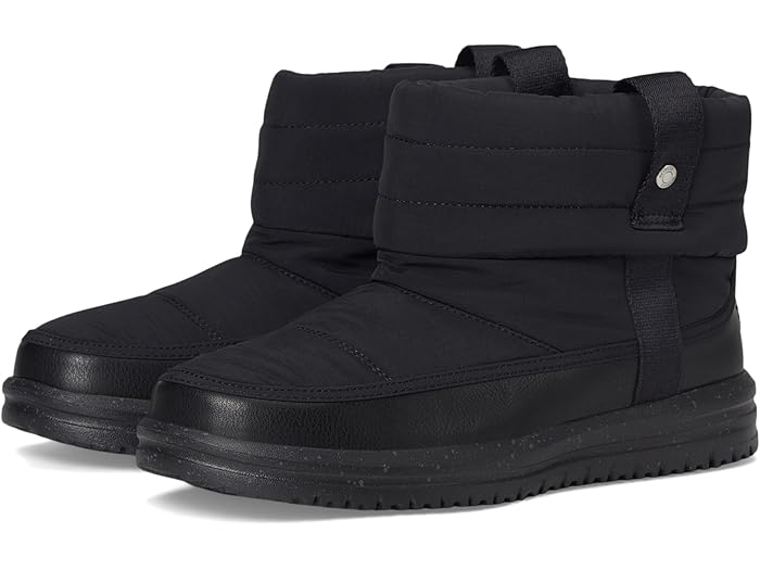 (取寄) ヘイ デュード レディース カムデン カフ ナイロン キルト Hey Dude women Camden Cuff Nylon Quilt Black/Black 17,374円