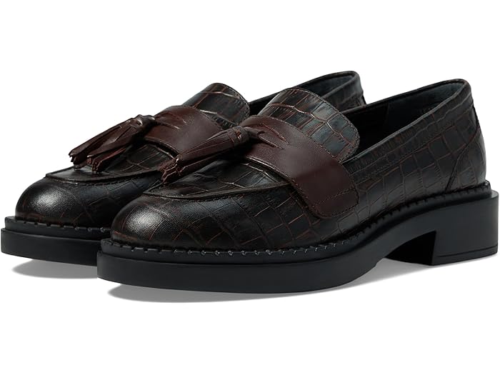 (取寄) セイシェル レディース ファイナル コール Seychelles women Final Call Brown Croco Leather