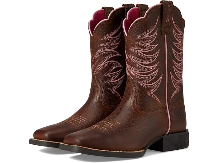 (取寄) アリアット キッズ キッズ ファイアーキャッチャー ウェスタン ブーツ (リトル キッド/ビッグ キッド) Ariat Kids kids Firecatcher Western Boot (Little Kid/Big Kid) Rowdy Brown