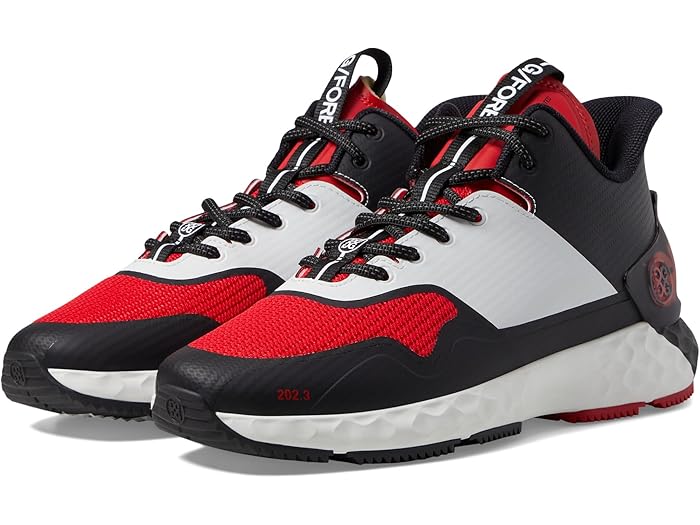 (取寄) ジーフォア メンズ MG4+ T.P.U. ミッド-トップ ゴルフ シューズ GFORE men MG4+ T.P.U. Mid-Top Golf Shoes Lava