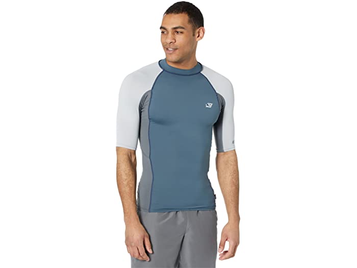 贈答品 取寄 オニール メンズ プレミアム ショート スリーブ ラッシュガード Oneill Men Premium Short Sleeve Rashguard Cadet Blue Graphite Cool Grey Cifar Org Ve