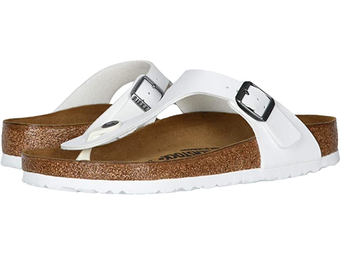 (取寄) ビルケンシュトック レディース ギゼ ビルコ-フロー Birkenstock women Gizeh Birko-Flor White Birko-Flor