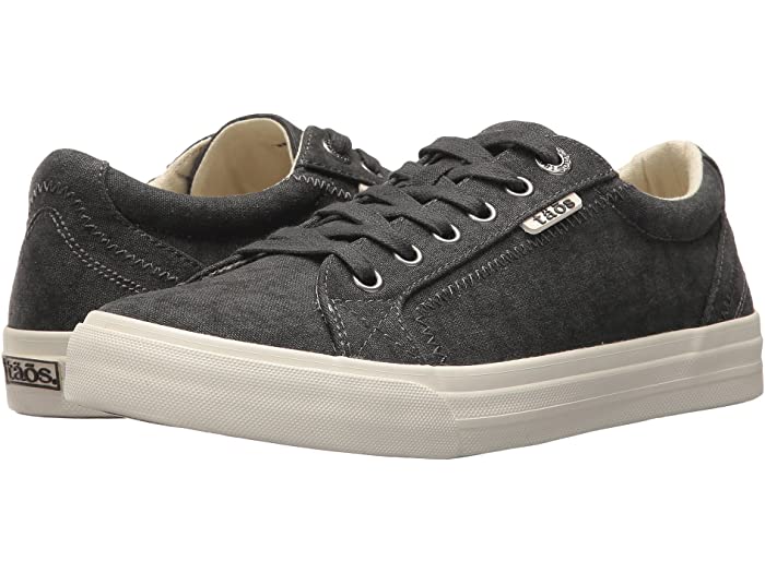 (取寄) タオス フットウェア レディース プリム ソウル Taos Footwear women Plim Soul Charcoal Wash Canvas