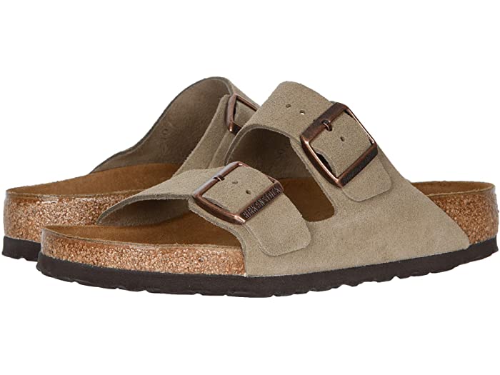 ランキング上位のプレゼント 取寄 ビルケンシュトック アリゾナ スエード ユニセックス Birkenstock Arizona Suede Unisex Taupe