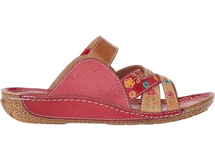 取寄) レディース ライ L'Artiste By Spring Step Women Leigh Red Multi レディース靴 