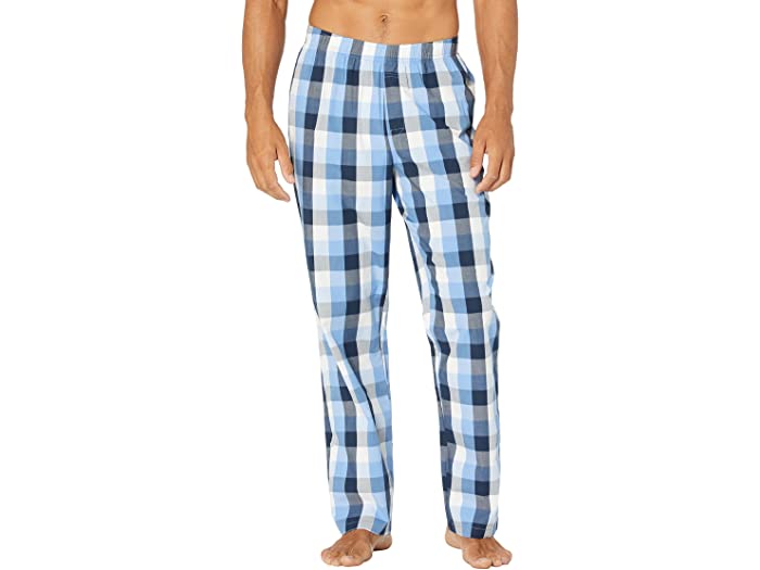 (取寄) エルエルビーン メンズ コンフォート ストレッチ ウーブン スリープ パンツ レギュラー L.L.Bean men Comfort Stretch Woven Sleep Pants Regular Arctic Blue Check