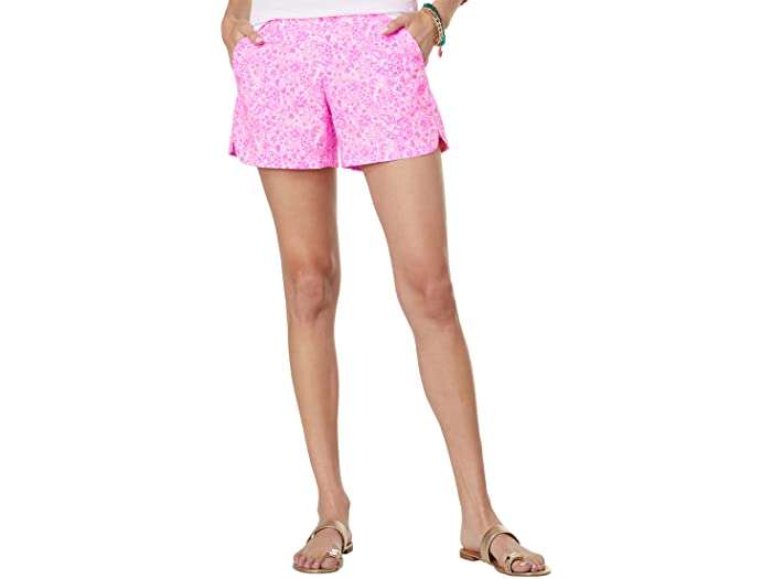 (取寄) リリー ピュリッツァー オーシャン ビュー ショーツ Lilly Pulitzer Ocean View Shorts Pink Shandy Invest A Gator