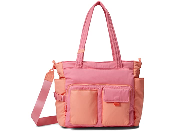 商い 取寄 ヴェラ ブラッドリー コットン ユーティリティ トート バッグ Vera Bradley Cotton Utility Tote Bag Pink Daisy Color-Block Recycled 商い 取寄 ヴェラ ブラッドリー コットン ユーティリティ トート バッグ Vera Bradley Cotton Utility Tote Bag Pink Daisy Color-Block Recycled