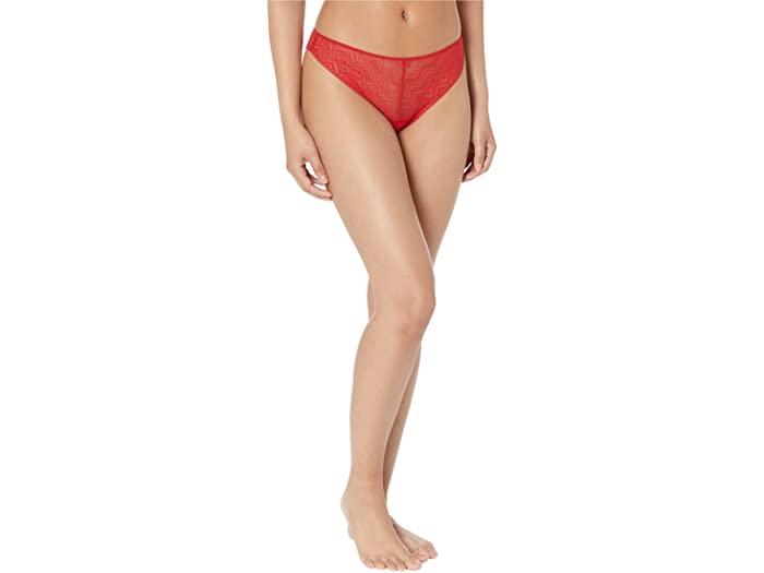 (取寄) ダナキャランニューヨーク インナー ピュア レース トング DKNY Intimates Pure Lace Thong Brick