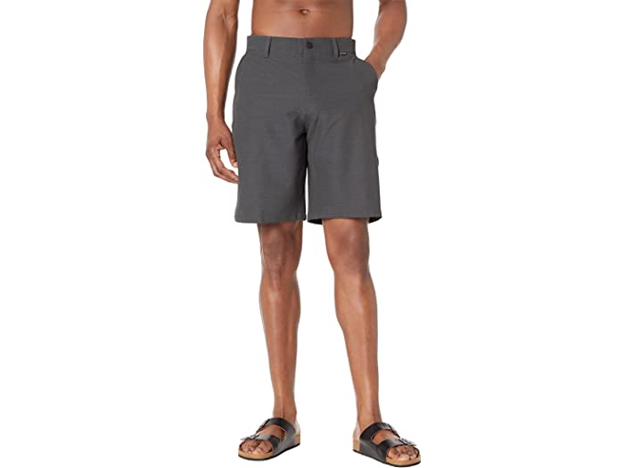 (取寄) ハーレー H2O-Dri カットバック 21 ウォークショーツ Hurley H2O-Dri Cutback 21 Walkshorts Dark Stone Grey